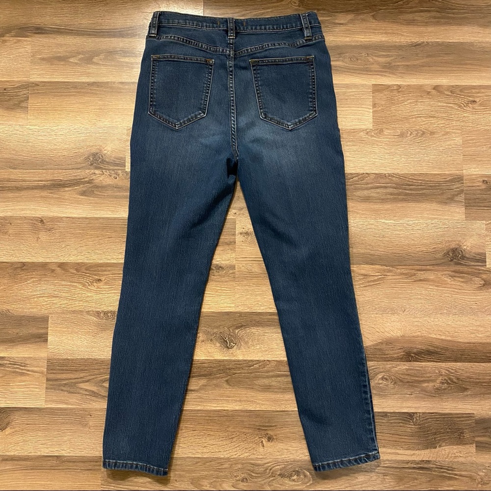 Free People High Waisted Skinny Jeans - Picture 2 of 3